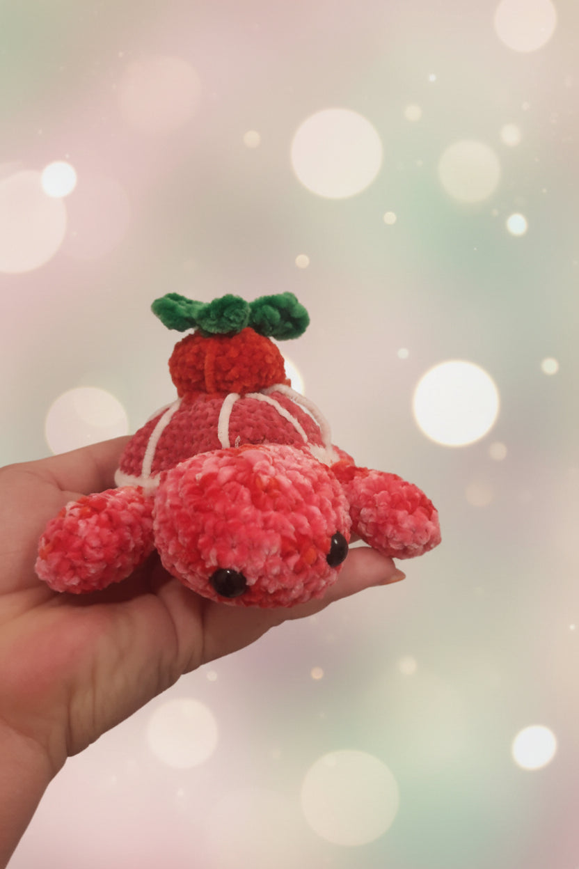 🍓 Tortue Fraise – Collection Tortues Fruitées