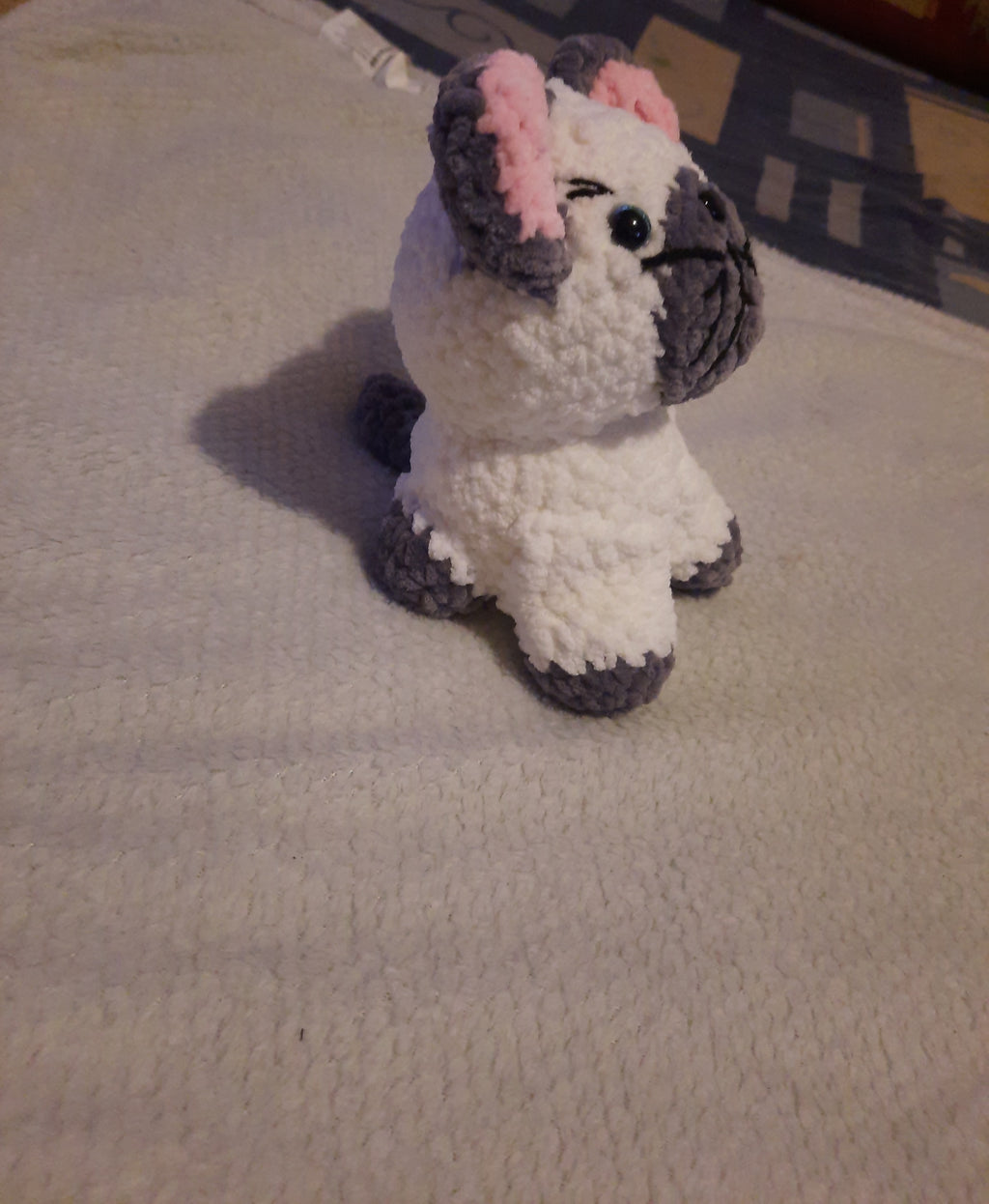 🐱 Petit Chat au Crochet – Création Fait Main