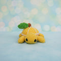 Tortue Citron au Crochet – Collection Tortues Fruitées | Pièce Unique