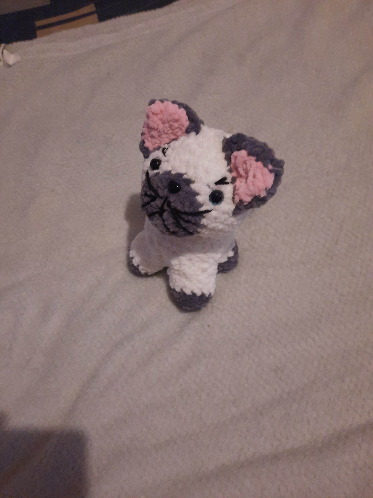 🐱 Petit Chat au Crochet – Création Fait Main