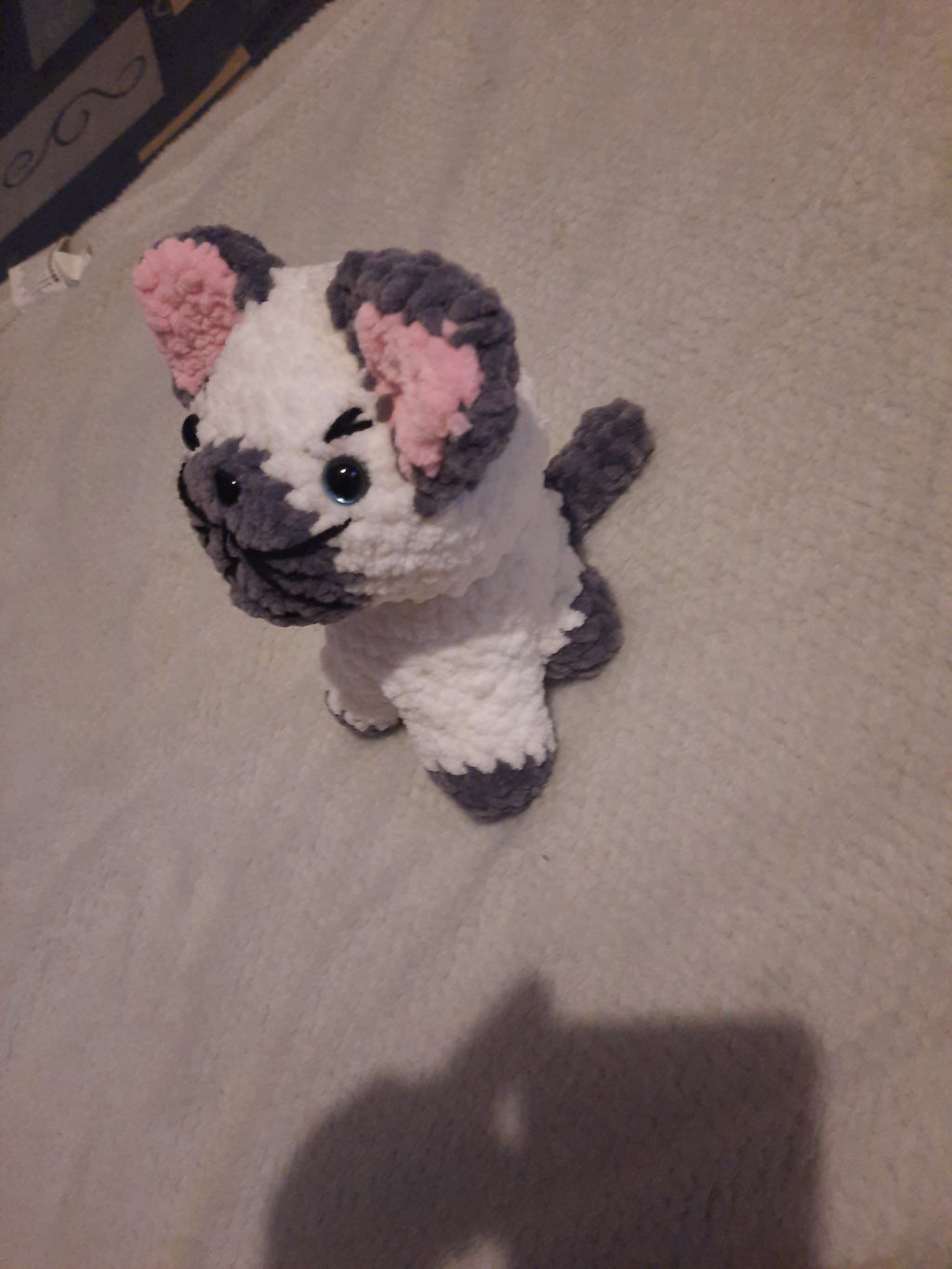 🐱 Petit Chat au Crochet – Création Fait Main