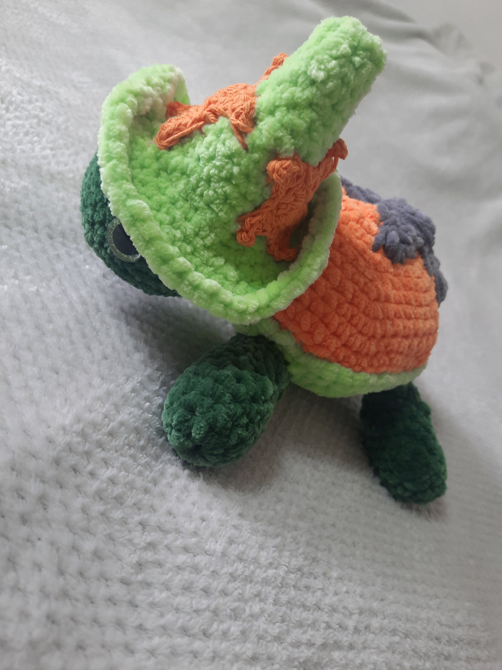 🧙‍♀️🐢 Tortue Sorcière – Création originale au crochet 🎃
