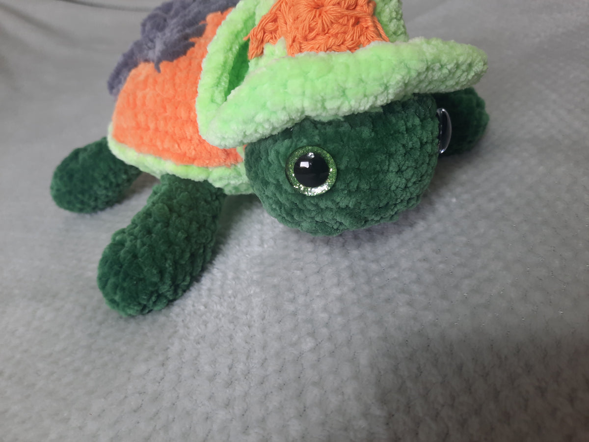 🧙‍♀️🐢 Tortue Sorcière – Création originale au crochet 🎃