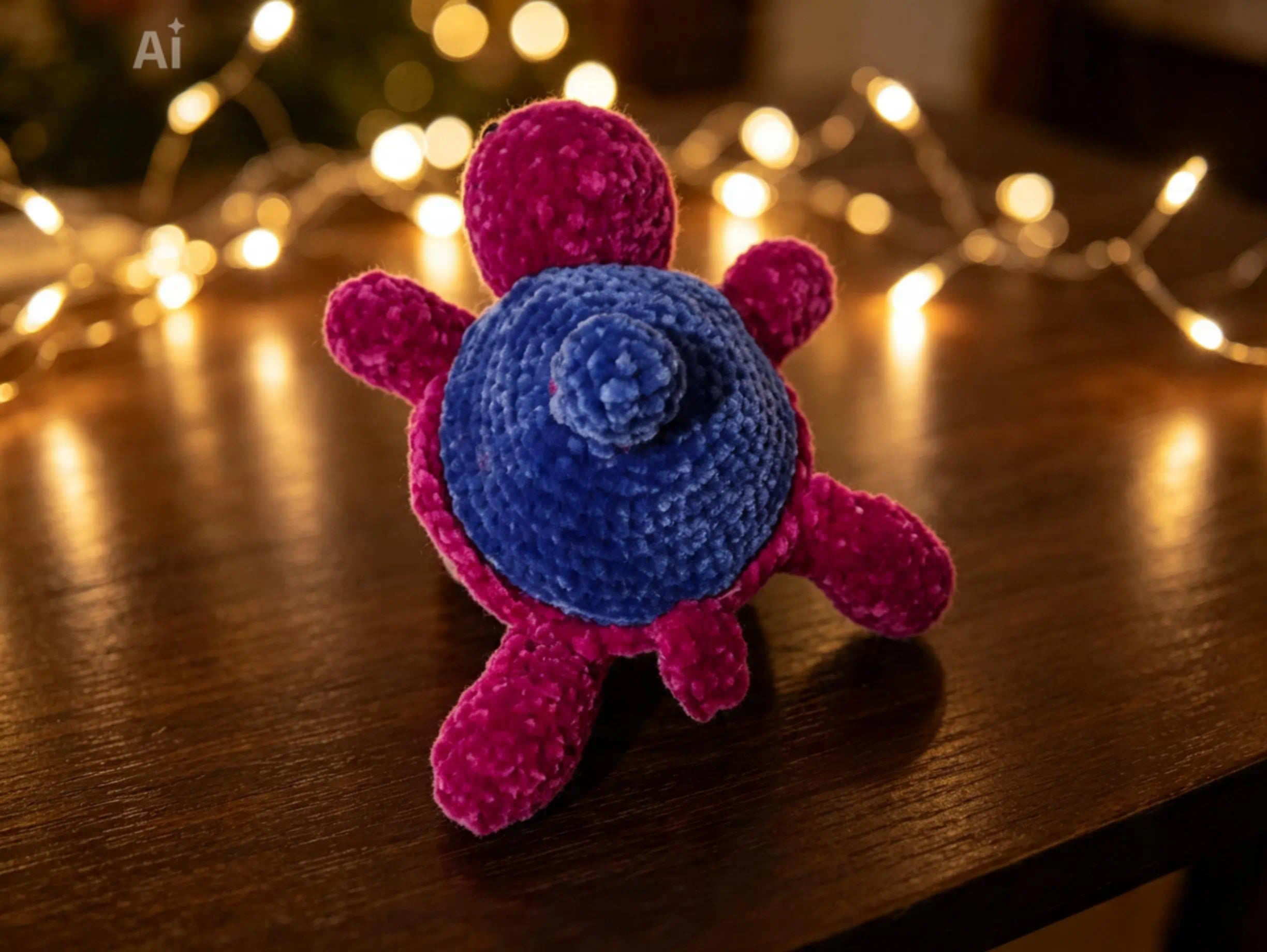 🫐🐢 Tortue Myrtille – Collection Tortues Fruitées 🐢🫐